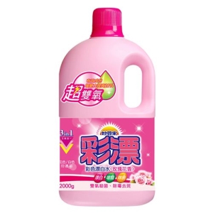 Magic Amah妙管家彩色漂白水/玫瑰花香-2000g-最低訂購量4箱(6入/箱)