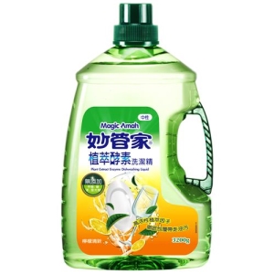 Magic Amah妙管家植萃酵素洗潔精/檸檬清新-3200g-最低訂購量4箱(4入/箱)