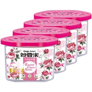 Magic Amah妙管家芳香除濕劑/浪漫玫瑰-400ml*4-最低訂購量4箱(6入/箱)