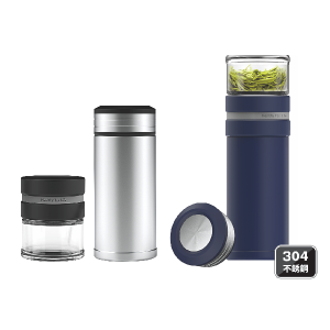 茶將真空泡茶杯-304不鏽鋼