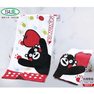 KUMAMON-繽紛毛巾-台製
