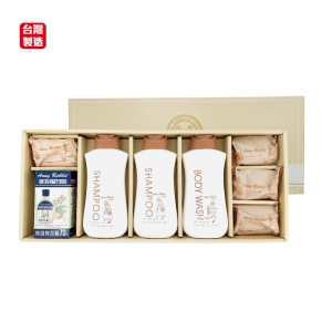 安妮兔2洗300ml1沐300ml4皂70g1竹醋70ml-旅行-台製