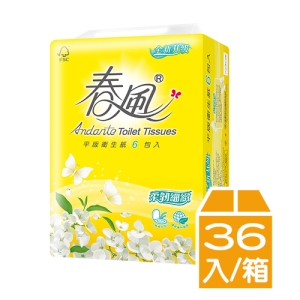 【春風】平版衛生紙(300張*6包*6串/箱)