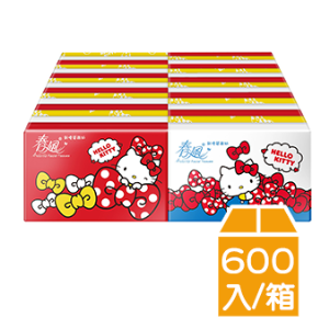 【春風】Hello Kitty袖珍包面紙(10抽*30包*20串/箱)