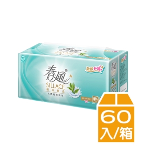 【春風】SILLACE乳霜植萃抽取式衛生紙(110抽*10包*6串/箱)