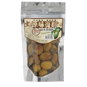原味復刻鹹味黃橄欖200g(36)081