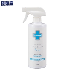 vivacelf除菌靈廣效型家庭號抗菌清潔液500ml大容量噴劑二氧化氯防疫細菌病毒流感乾洗手抗菌消毒