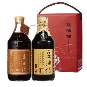 豆油伯經典2入(缸底+金豆)禮盒組