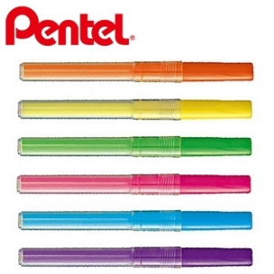 Pentel 飛龍 SLR3-FO Handy-lineS 自動螢光筆筆芯(橘) - 12支入 / 打