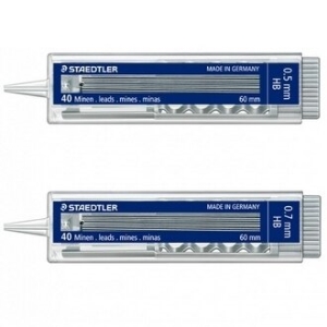 施德樓 40入按鍵式筆芯 0.5mm / 0.7mm 自動筆芯 / 筒 MS255