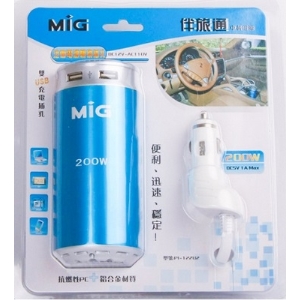 Mayka明家 2孔USB 汽車電源轉換器 / 組 PI-122U2