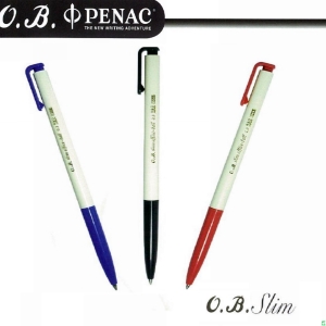 O.B. Slim自動原子筆0.3mm  (50支/盒) OB#1006