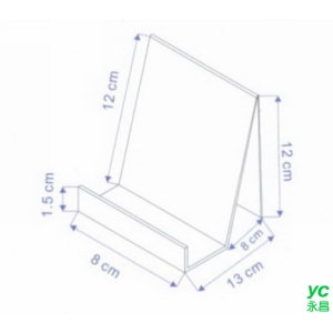 徠福 手機專用展示架( 8*13*12 cm 厚3mm ) NO.3201 / 個