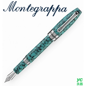 義大利Montegrappa萬特佳 財富馬賽克系列 - 鋼筆 (松石綠) ISFOB_IA / 支