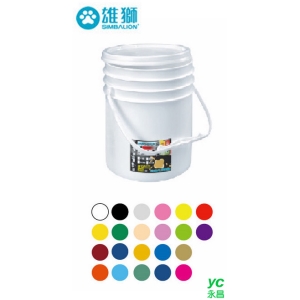 雄獅王樣廣告顏料桶裝1KG 3601341B 桶