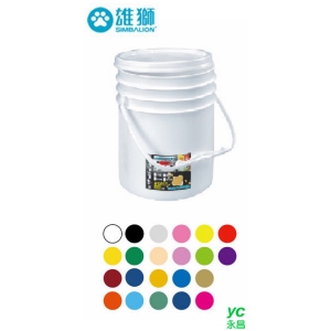 雄獅王樣廣告顏料桶裝5KG 3601601B 桶