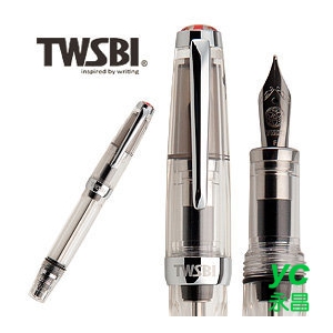 臺灣 TWSBI 三文堂 VAC mini 透明筆桿負壓上墨鋼筆 / 支