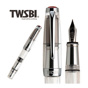 臺灣 TWSBI 三文堂 mini AL 陽極活塞上墨鋼筆 / 支