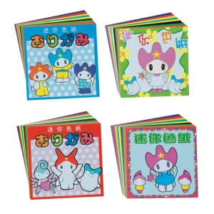 【天燕】台灣製 迷你色紙 36只 / 包(圖案隨機出貨)