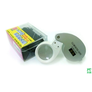 【雷鳥】 LT-4509  LED燈珠寶放大鏡(10倍) / 個  (附收納盒、拆卸電池工具)