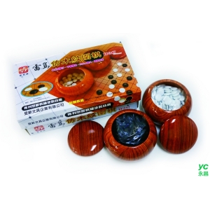 【雷鳥】 LT-247 雷鳥仿木紋圍棋 / 付