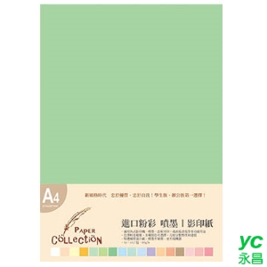 美加美 VJ622 A4進口彩印紙(淺綠)/包