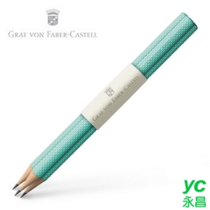 【Graf Von Faber-Castell】繩紋飾 綠松石 V118624 鉛筆3支入 /組