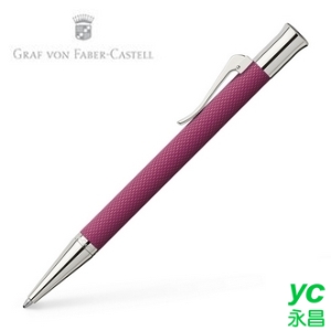 【Graf Von Faber-Castell】繩紋飾 螢光粉 V145217 原子筆 /支