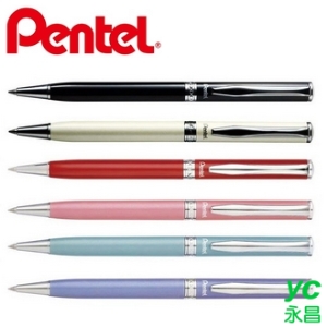 【Pentel飛龍】B811 烤漆系列-高級金屬原子筆  0.8mm  /支