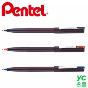 【Pentel飛龍】JM20 塑膠鋼筆 0.4~0.7mm  12支/盒