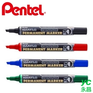 【Pentel飛龍】NLF60 平頭後壓式油性筆 2.0~4.5mm  /支