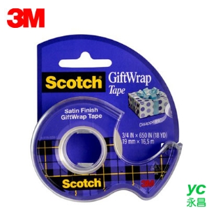 3M Scotch 禮物包裝膠帶 Cat.15 / 個