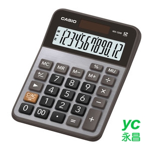 【破盤價】【永昌文具】CASIO 卡西歐 MX-120B 商用12位元計算機 /台 ( MX-120S 更新 )