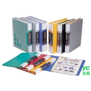 連勤 PP 資料簿 (無附盒) 80入/本 12本/箱 LC-3080A