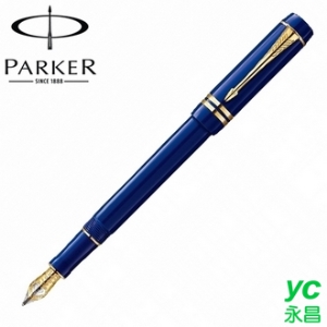 【派克 PARKER】世紀系列 青石藍 鋼筆 筆尖F  P1907182 /支