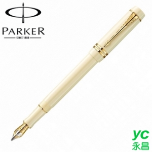【派克 PARKER】世紀系列 象牙白 鋼筆 筆尖M  P1907137 /支