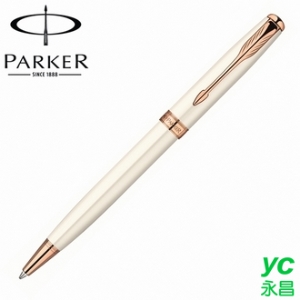 【派克 PARKER】商籟系列 珍珠白 原子筆 P0947390 /支