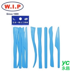 【W.I.P】5支入黏土工具組  P1605 台灣製 /包