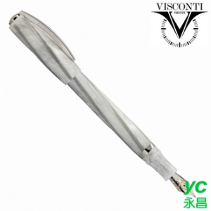 義大利 VISCONTI Divina Fashion MARBLED 白 鋼筆 /支 KP18-21-FP