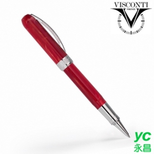 義大利 VISCONTI 林布蘭 Rembrandt 魅力紅 鋼珠筆 /支 KP10-03-RB