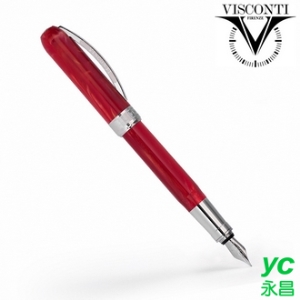 義大利 VISCONTI 林布蘭 Rembrandt 魅力紅 鋼筆 /支 KP10-03-FP