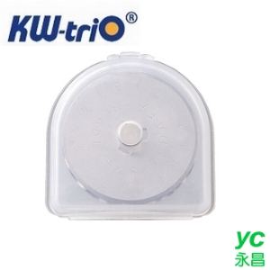 KW 割布刀 SB004 備用刀片 (直線3入) 28mm / 組