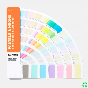 PANTONE 色票 粉彩色 & 霓虹色指南 | 光面銅版紙 & 膠版紙 (Pastels & Neons Guide | Coated & Uncoated) GG1504A / 本【2019 最新版】