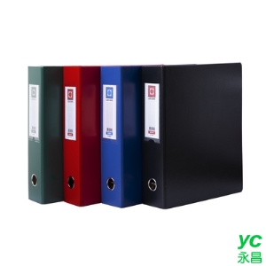 連勤 金禾皮2"三孔D型夾 12本/箱 LC-720D