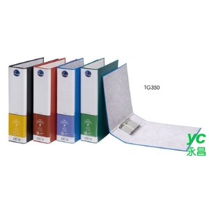 同春 環保PP合成紙(單開)2孔管夾 12個/箱 TG350