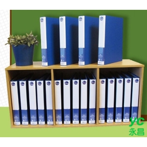 同春 環保PP合成紙美式圓型2孔夾 12個/箱 TG210