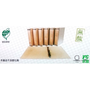 同春 環保合成紙美式D型四孔夾 不含塑化劑 12個/箱 PGF562M