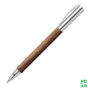 【FABER-CASTELL】輝柏 成吉思汗AMBITION系列(胡桃木筆桿) 鋼珠筆 / 支 148585