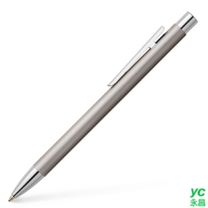 【FABER-CASTELL】輝柏 NEO Slim系列 銀沙袖珍型 原子筆 / 支 342120