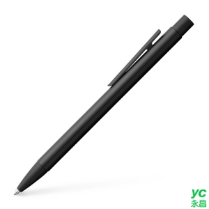 【FABER-CASTELL】輝柏 NEO Slim系列 黑沙袖珍型 原子筆 / 支 342320
